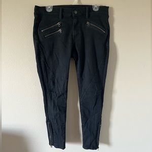 Polo Ralph Lauren Black Tompkins Skinny Jeans